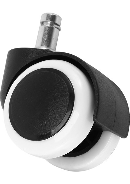 50MM Ofis Koltuğu Makaralı Tekerlekler - 15'li Set - Siyah&beyaz (Yurt Dışından)