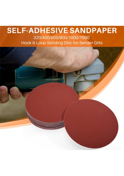 30 Adet 5 Inç 125MM Yuvarlak Zımpara Diski Kum Levhalar Grit 320/400/600/800/1000/1500 Cırt Cırt Zımpara Diski Zımpara Irmik (Yurt Dışından) indirimleri