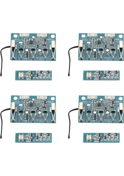 Bosch 18V Li-Ion Gerilim Algılama Koruması Için 4x Pcb Devre Kartı (Yurt Dışından)