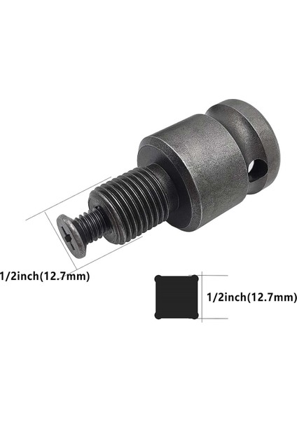 Anahtarsız Matkap Mandreni Hızlı Değişim El Matkabı Chuck 1/2-20UNF Montaj 1.5-13MM, Sds-Plus 1/2 Inç Anahtar Adaptörü ile (Yurt Dışından)