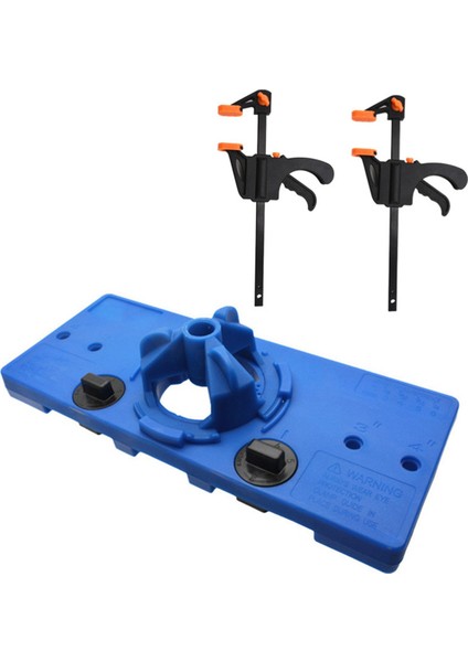 2 Adet 35MM Gizli Menteşe Sondaj Menteşe Delik Testere Jig Delme Kılavuzu Bulucu Delik Açıcı Dolapları Ağaç Işleme Aleti Seti (Yurt Dışından)