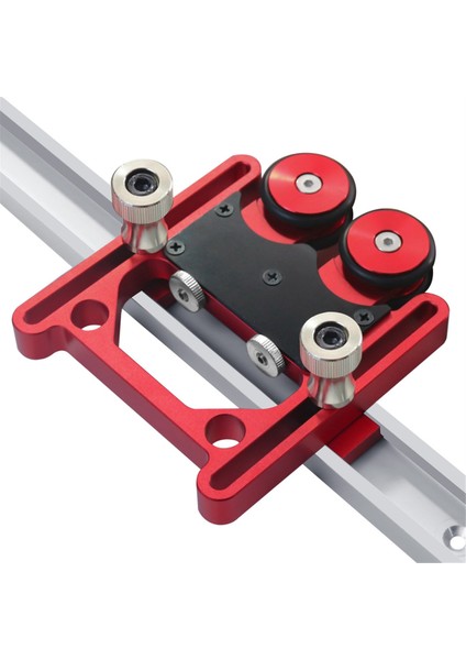 Ayarlanabilir Dipçik Kılavuzları - Makaralı Kılavuzlar Tüy Tahtası Çok Amaçlı Temiz Kesimli Geri Tepmeyi Önleyen Emniyetli Itme Yardımcı Alet (Yurt Dışından) fırsatları