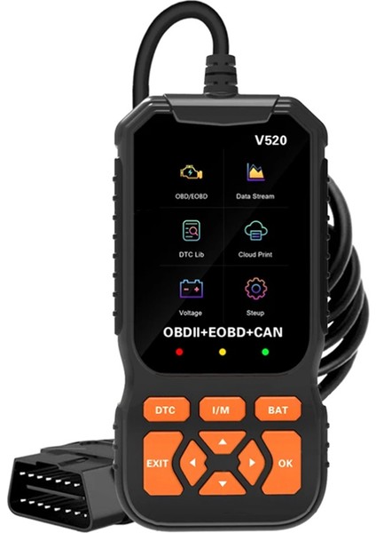 Obd2 Tarayıcı Canlı Veri Profesyonel Mekanik Obdıı Teşhis Kodu Okuyucu Aracı Kontrol Motoru Için (Yurt Dışından)