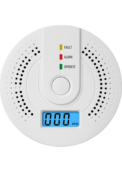 1 Adet Monoksit Dedektörü, Ev Için Taşınabilir Karbon Monoksit Alarmları, UL2034 ile Co Alarmı (Piller Dahil Değildir) (Yurt Dışından)