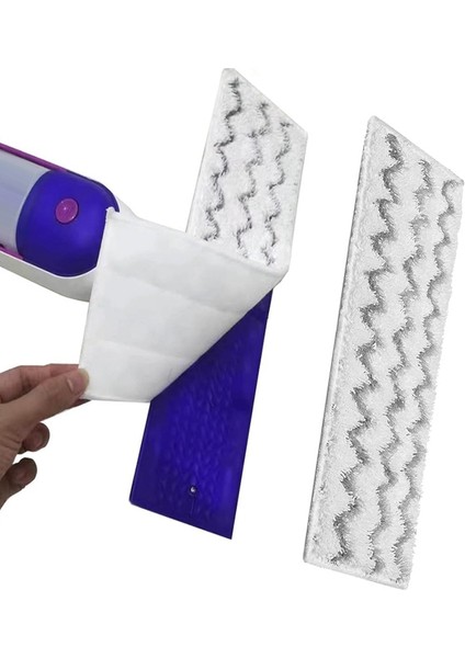 Powermop Için Mop Yedek Pedleri, Power Mop Için Yeniden Kullanılabilir Mop Yedek Pedleri Yedek Başlık 6 Adet (Yurt Dışından) fırsatları