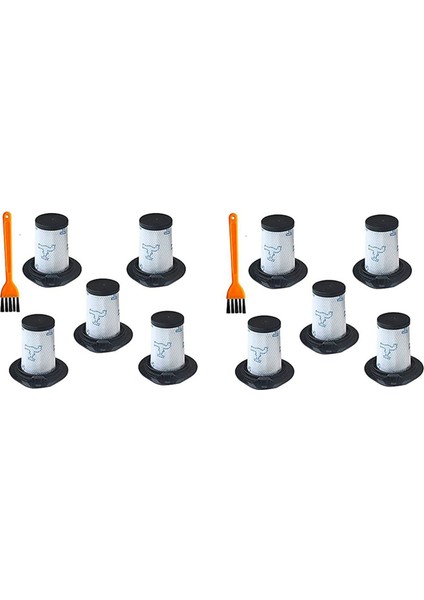 Rowenta Air Force 460 Hepsi Bir Arada RH92XX ve Air Force Flex 560 RH94XX Elektrikli Süpürge Için 10 Adet Filtreler, Parçalar ZR009002 (Yurt Dışından)