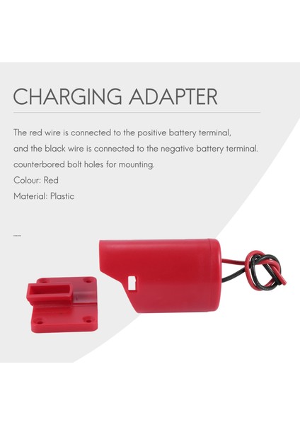 Paket Akülü Tekerlekler Için Adaptör 12 V M12 Dock Güç Konektörü 12 Ölçer Robotik Şarj Cihazı Şarj Adaptörü (Yurt Dışından) modelleri