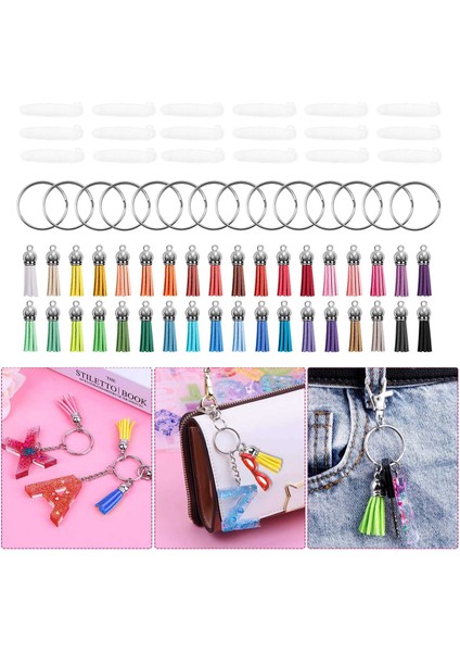 50 Takım Süblimasyon Boş Anahtarlıklar, 2 Inç Isı Transferi Anahtarlık Boşlukları ile Mdf Anahtarlık Dekoratif Etiket Seti (Yurt Dışından) indirimleri