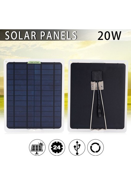20W Güneş Paneli 12V 10A Denetleyici Araç Şarj Cihazı Obd Fişli Araç Için Dış Mekan Kaynağı (Yurt Dışından) indirimleri