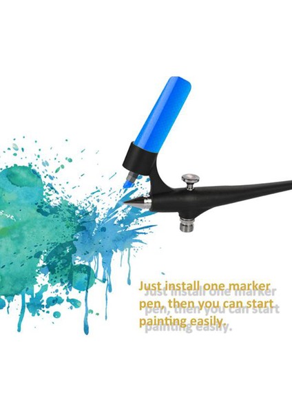 Taşınabilir Airbrush Modelleri Için Işaretleyici Mini Airbrush Püskürtme Makinesi Makyaj Tırnak Sanat Airbrush Seti Boyama Modelleme (Yurt Dışından) modelleri
