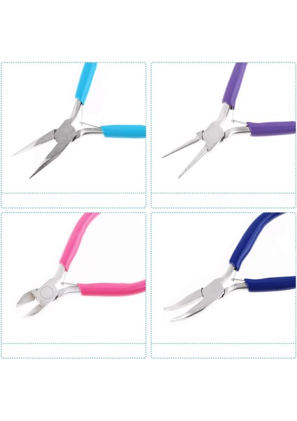 Adet Takı Yapımı Araçları Seti Takı Pensesi Iğne Kargaburun El Sanatları Için Tel Sarma Takı Yapımı Malzemeleri (Yurt Dışından) indirimleri