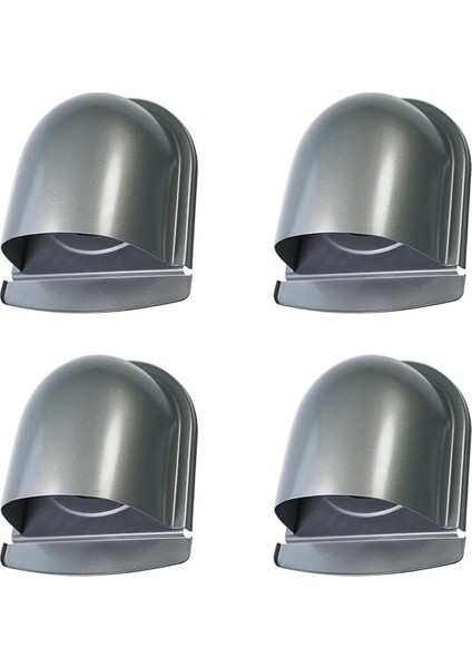 4 Adet 4 Inç 100MM Su Geçirmez Paslanmaz Çelik Havalandırma Havalandırma Davlumbaz Korozyon Önleyici Egzoz Çıkarıcı Duvar Hava Çıkış Kapağı, B (Yurt Dışından)