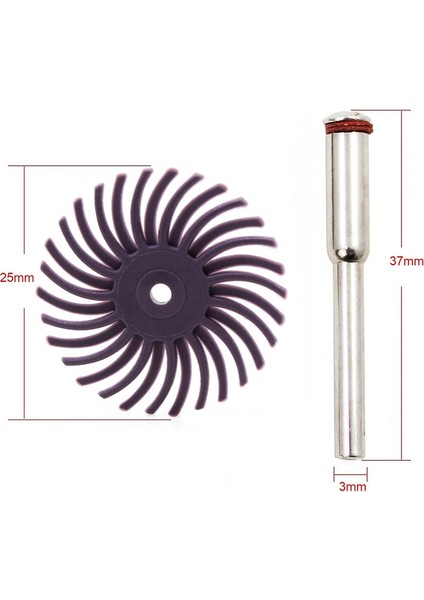 16 Adet Aşındırıcı Fırça Tekerleği Radyal Kıl Disk Karışık Parlatma Tekerlek Fırçaları Döner Dremel Aracı Için 4x Mandrel ile Set (Yurt Dışından)
