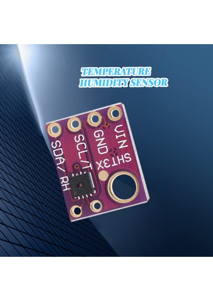 Adet SHT31-D Sıcaklık Nem Sensörü Dijital Çıkış Sensörü Modülü Iıc I2C Arayüzü 3.3 V Arduino Ahududu Pi Için (Yurt Dışından)