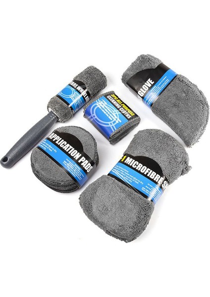Adet Araba Temizleme Aracı Seti, Mikrofiber Araba Detaylandırma Temizleme Alet Takımı Iç Dış Araba Yıkama Güzellik Kış (Yurt Dışından)