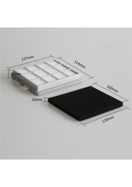 4x Elektrikli Süpürge Hepa Filtre Electrolux Z1850 Z1860 Z1870 Z1880 Elektrikli Süpürge Aksesuarları Hepa Filtre Elemanları (Yurt Dışından)