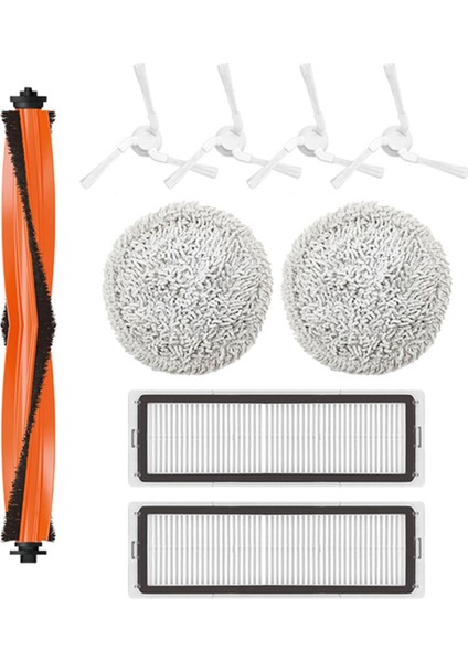 18X Paspas Ana Yan Fırça Filtresi Xiaomi STYTJ06ZHM Aksesuarları Mijia Pro Kendi Kendini Temizleyen Robotlu Süpürge Parçaları (Yurt Dışından) modelleri