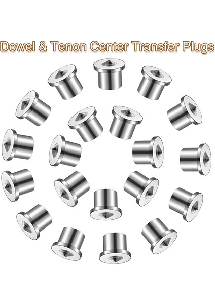 Dübel ve Zıvana Merkez Transfer Tapaları Dübel Merkezleme Pimleri Transfer Tapaları Matkap Delik Aleti (20 Parça, 3/8 Inç) (Yurt Dışından) modelleri