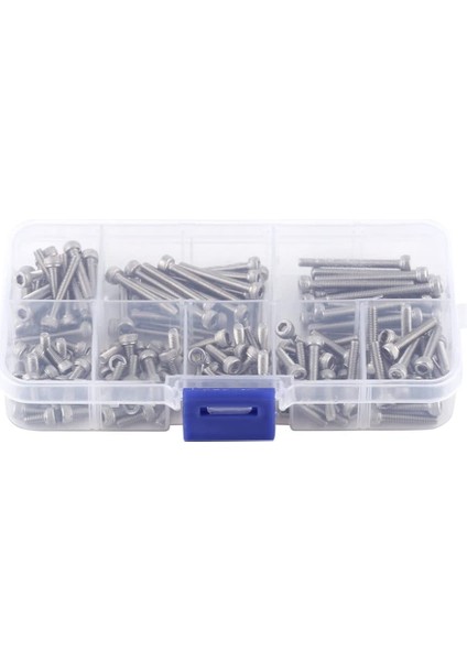 160 Altıgen Başlı Vidalar 304 Paslanmaz Çelik Metrik Dişli Iç Altıgen M3 x 6 8 10 12 16 20 25 30 mm (Yurt Dışından)