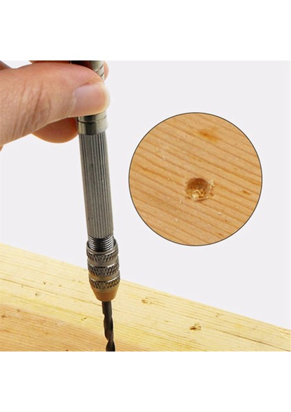 11 Adet El Büküm Matkap Seti 0.5-2.0mm Ağaç Işleme El Yumruk Aracı Donanım Saat Bakım Kiti (Yurt Dışından)