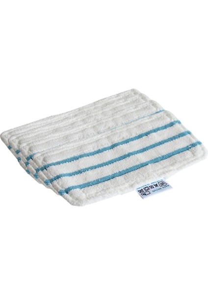 4 Adet Buharlı Paspas Yedek Temiz Yıkanabilir Bez Pedi Paspas Mikrofiber Paspas Bezi Kapak Black & Decker FSM1610/1630 (Yurt Dışından)