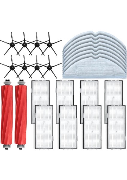 S7 S70 S75 S7 Max T7S / T7S Plus Hepa Filtreli Paspas Bezi Elektrikli Süpürge Parçaları Aksesuarları (Yurt Dışından)