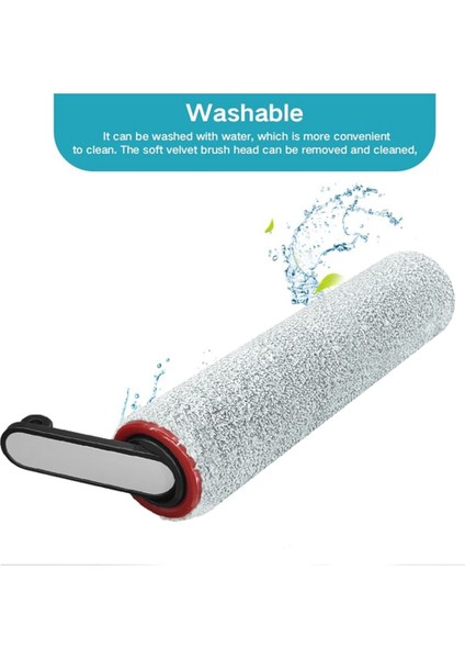 Xiaomi Dreame H12PRO/H12PRO PLUS/M13BETA Islak Kuru Zemin Scrubber Makinesi Haddeleme Fırça Filtresi Için 8 Adet Yedek Parçalar (Yurt Dışından) fırsatları