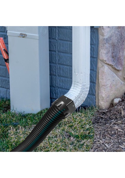 Yağmur Oluğu Iniş Borusu Adaptörü (3 Inç x 4 Inç Kare Yağmur Oluğu, Drenaj Borusu Adaptörüne) 3 Veya 4 Inç Dış Mekan Drenaj Borusuna Uyar, Siyah (Yurt Dışından) indirimleri