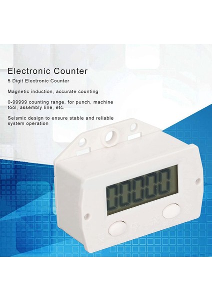 5 Haneli Elektronik Dijital Ekran Sayacı Yakınlık Endüstriyel Manyetik Sensör Anahtarı Yumruk Sayacı Indüksiyon Ölçer B (Yurt Dışından) fırsatları