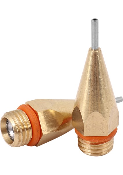 2 Adet 1mm Diyafram Çapı Sıcak Tutkal Memesi 1.0X40MM Bakır Meme Meme Anahtarı Değiştirilebilir Meme Parçaları (Yurt Dışından) fırsatları