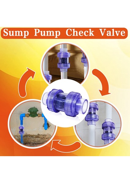 Çek Valf 3/4 Inç True Union Çek Valf Şeffaf Mavi Upvc Çek Valf Boru Hattı Çek Valf Tek Yönlü Valf (Yurt Dışından) indirimleri