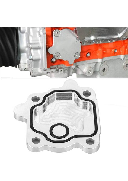 Motor Vakum Pompası Silme Plakası, Alüminyum Vakum Pompası Silme Kapak Plakası Aksesuarı Için Lt1 L82 L83 Lv3 L84 L86 L87 Motor (Yurt Dışından) indirimleri