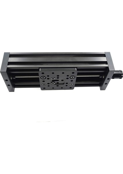 3D Yazıcı Z Ekseni Vida T8 Z Ekseni Diy C Işın Cnc Sürgülü Masa 250MM Lineer Aktüatör Kiti-Siyah (Yurt Dışından)