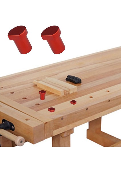 8 Adet Ağaç Işleme Tezgahı Köpek, Alüminyum Alaşımlı Tezgah Peg T-Track Planya Durdurma Konumlandırma Planya Fişi Köpek Deliği (20MM) (Yurt Dışından) modelleri
