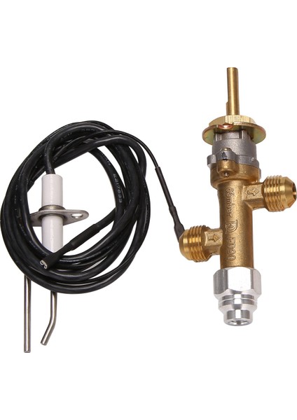 2x Düşük Basınçlı Lpg Propan Gaz Şömine Ateş Çukuru Emniyet Kontrol Vanası Kiti, Basma Düğmesi Ateşleme Kiti Isıtıcı (Yurt Dışından) modelleri