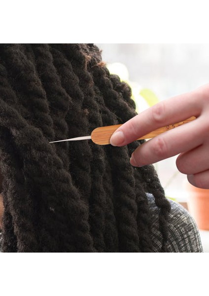 9 Adet Bükülmüş Mandalı Kanca Tığ Iğne Seti Mandalı Kanca Dreadlocks Aracı Tığ Iğne Saç Kilitleme Aracı Örgü Saç Halı Yapımı Için (Yurt Dışından) modelleri