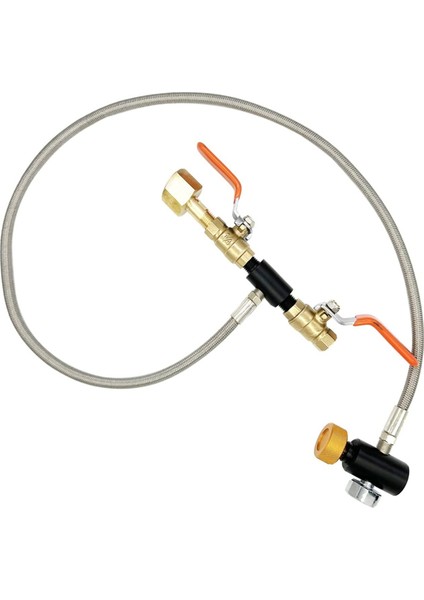 CGA-320 Co2 Silindir Dolum Adaptörü Soda Makinesi Boru Bağlantıları Co2 Değişimi Karbonatör Tankı Soda Mavi Şişe Dolum Için (Yurt Dışından)