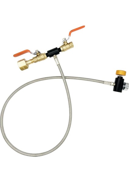 CGA-320 Co2 Silindir Dolum Adaptörü Soda Makinesi Boru Bağlantıları Co2 Değişimi Karbonatör Tankı Soda Mavi Şişe Dolum Için (Yurt Dışından)