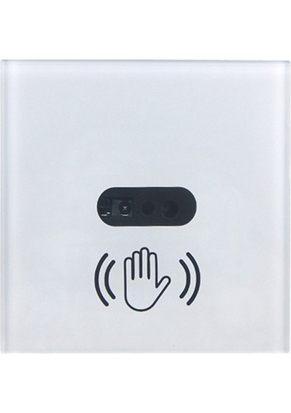 Duvar Akıllı Işık Anahtarı Kızılötesi Ir Sensör Gerek Yok Dokunmatik Cam Ekran Paneli Elektrik Gücü Açık Kapalı Lamba Ab Tak (Yurt Dışından)