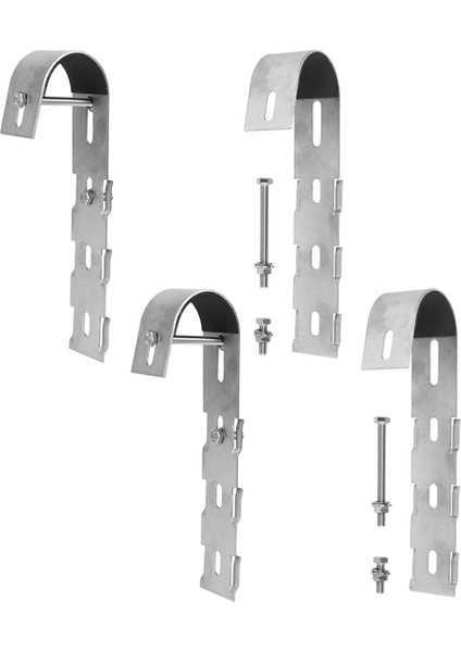 8 Paket Güneş Paneli Tutucu Güneş Kancası Balkon Korkuluğu Tutucu Için Güneş Enerjisi Montajı Balkon Güç Pv Braketleri (Yurt Dışından) fiyatları