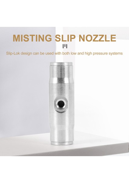 10 Adet 3/8 Inç Kayma Lok Sisleme Memesi Kaplin Tees 10/24 Unc 1000 Psı Hızlı Bağlantı (Yurt Dışından) modelleri