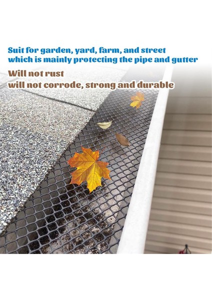 4 Paket Oluk Koruması Örgü Ruloları, 20 Feet Oluk Yaprak Muhafızları, 40 Klip Kancalı, Yaprakları Önleyen Dıy Yağmur Oluk Kapakları (Yurt Dışından) fırsatları