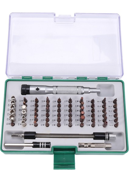 64 In 1 Hassas Tornavida Seti 60 Bit Manyetik Tornavida Seti Esnek Şaftlı Profesyonel Elektronik Tamir Aracı (Yurt Dışından)