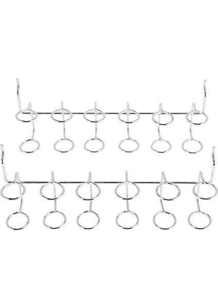 Adet Tornavida Tutucu Pegboard Çok Amaçlı Alet Tutucu Aksesuar Pegboard Aksesuarları Pegboard Için Çok Halkalı Takım Tutucu (Yurt Dışından)