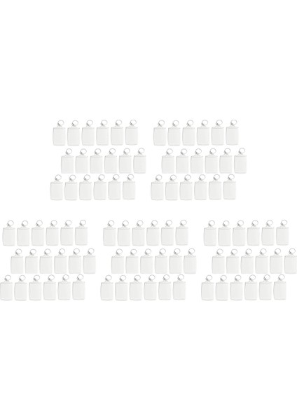 500 Adet Fotoğraf Anahtarlık Dikdörtgen Şeffaf Boş Akrilik Ekleme Fotoğraf Resim Çerçevesi Anahtarlık Anahtarlık Dıy Bölünmüş Yüzük (Yurt Dışından)