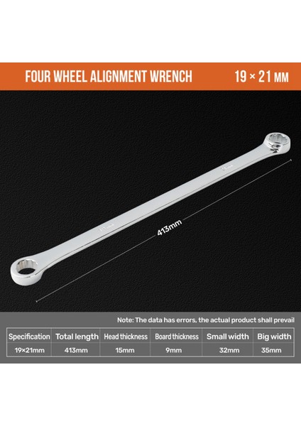 Dört Teker Konumlandırma Anahtarı Bakım Aleti 19-21MM (Yurt Dışından) fırsatları