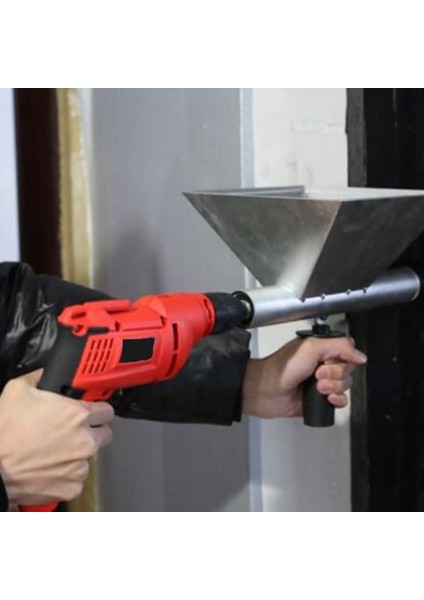Elektrikli Harç Işaretleme Harç Aracı Taşınabilir Harç Püskürtücü Aplikatör Çimento Kalafat Aracı (Elektrikli Matkap Olmadan) (Yurt Dışından)
