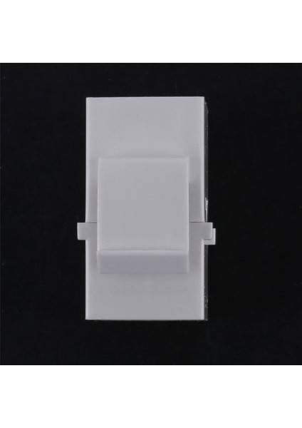 20 Adet RJ45 Konektörü Keystone Jack Cat6 Uzatma Çoğaltıcı Ethernet Ağı Lan Cat 6 Çoğaltıcı Jaklar Uzatma Adaptörü, Beyaz (Yurt Dışından)