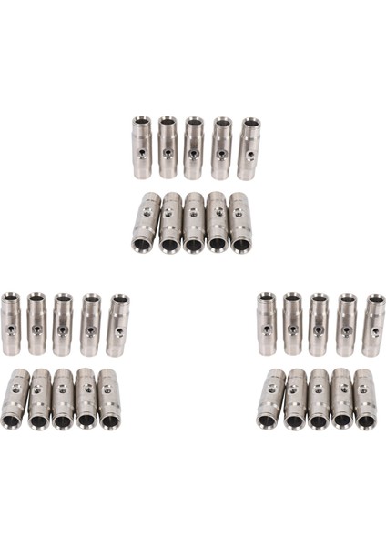 30 Adet 3/8 Inç Kayma Lok Sisleme Memesi Kaplin Tees 10/24 Unc 1000 Psı Hızlı Bağlantı (Yurt Dışından)