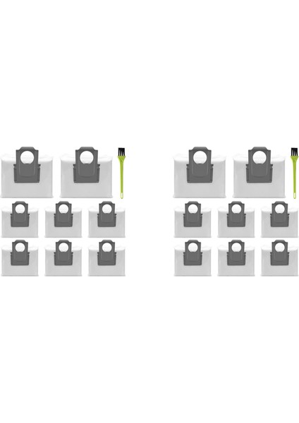 Roborock Q7MAX/Q7 Max Plus/q7 Max+/ S7 Maxv Ultra Için 16X Toz Torbası, Yedek Elektrikli Süpürge Torbası Emme Istasyonu (Yurt Dışından) indirimleri